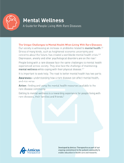 Mental Wellness Brochure